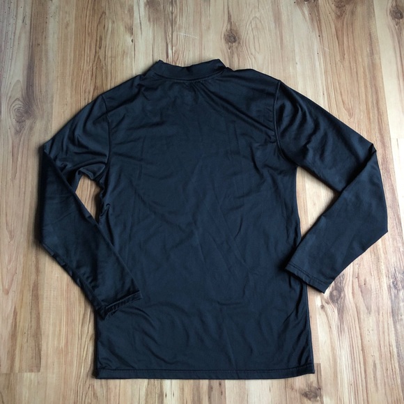 TEK GEAR Active Shirt Long Sleeve Black UNISEX - Picture 2 of 11